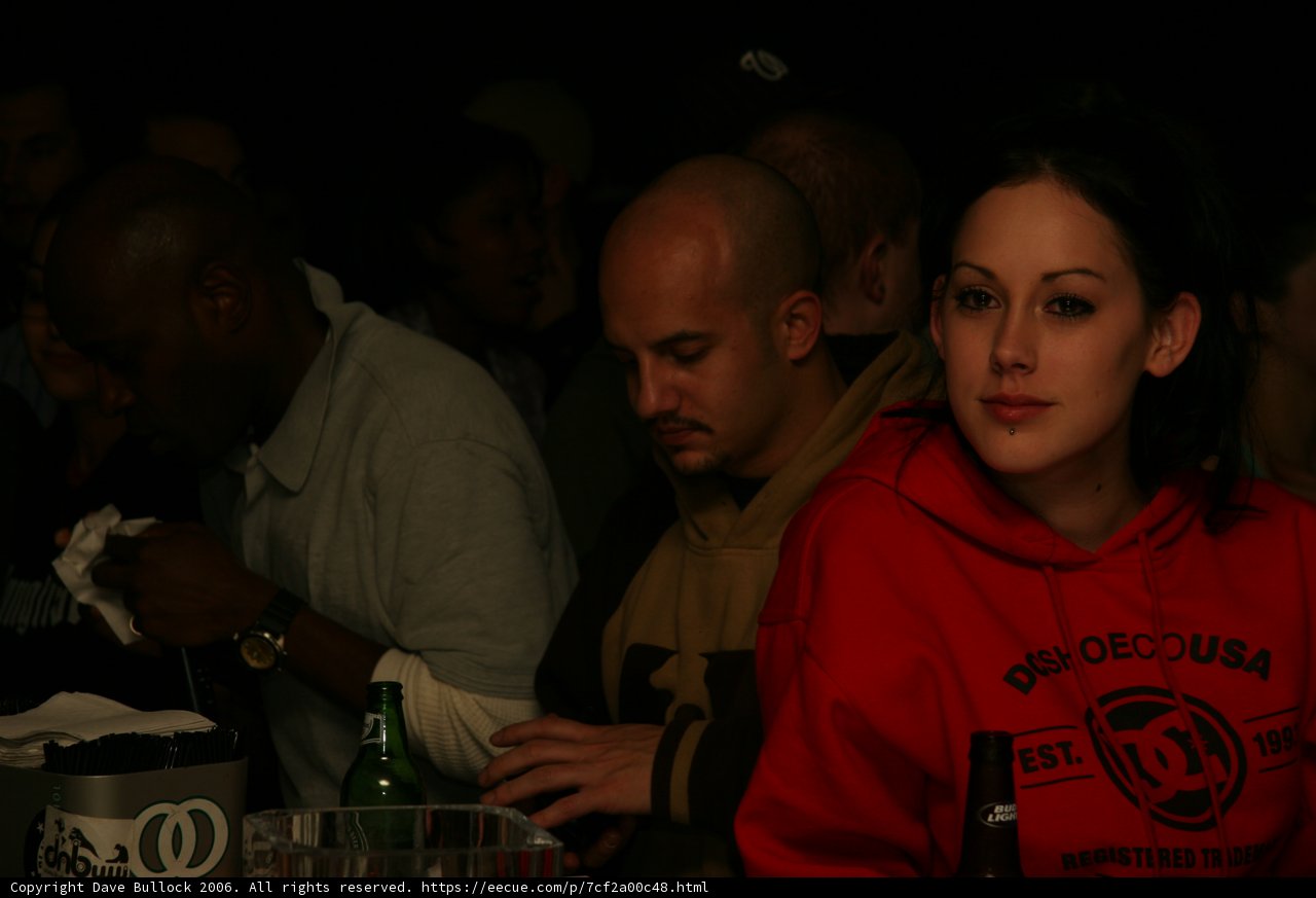 The Red Hoodie at the Pub