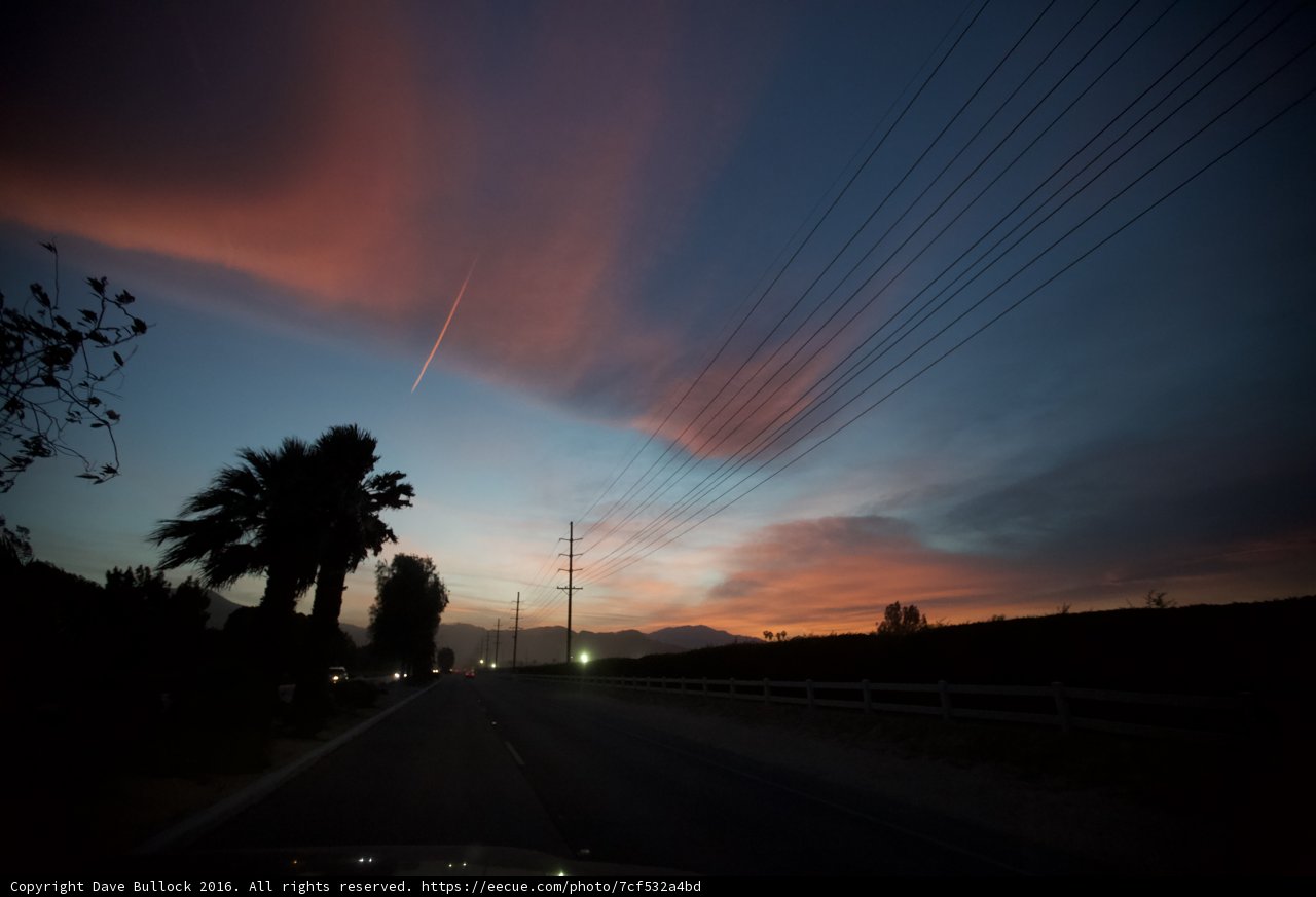 Golden Hour on the Highway