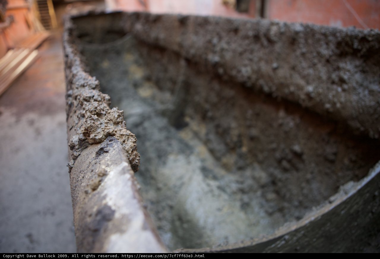 Rusty Pipe with Dirt