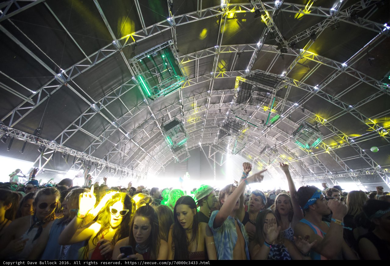 The Electric Urban Crowd at Coachella
