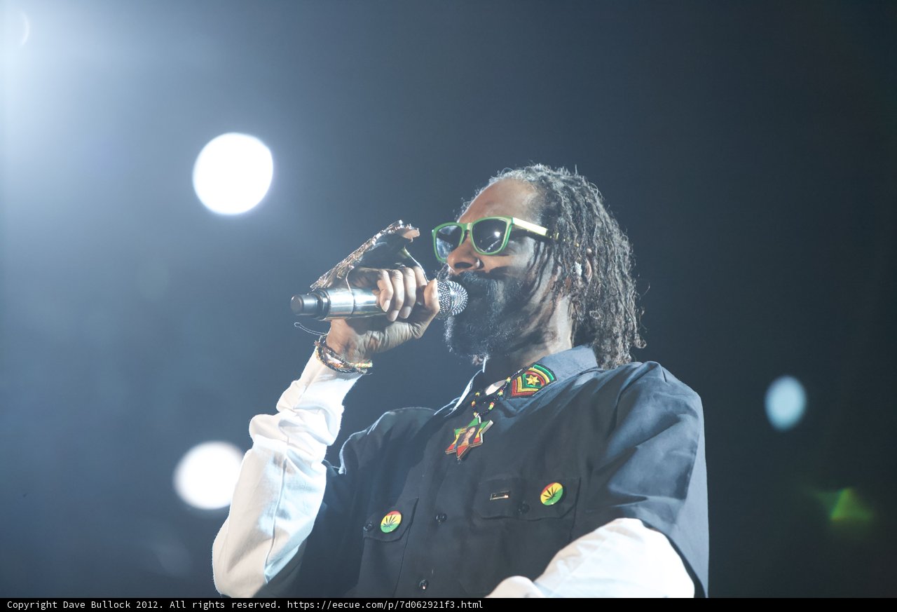 Snoop Dogg Takes the Stage solo at iHeart Radio Music Festival