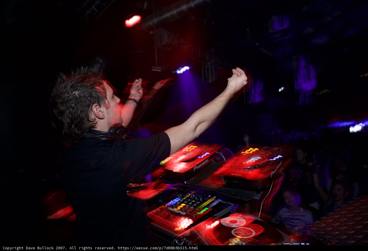 High Energy DJ Performance at Urban Night Club