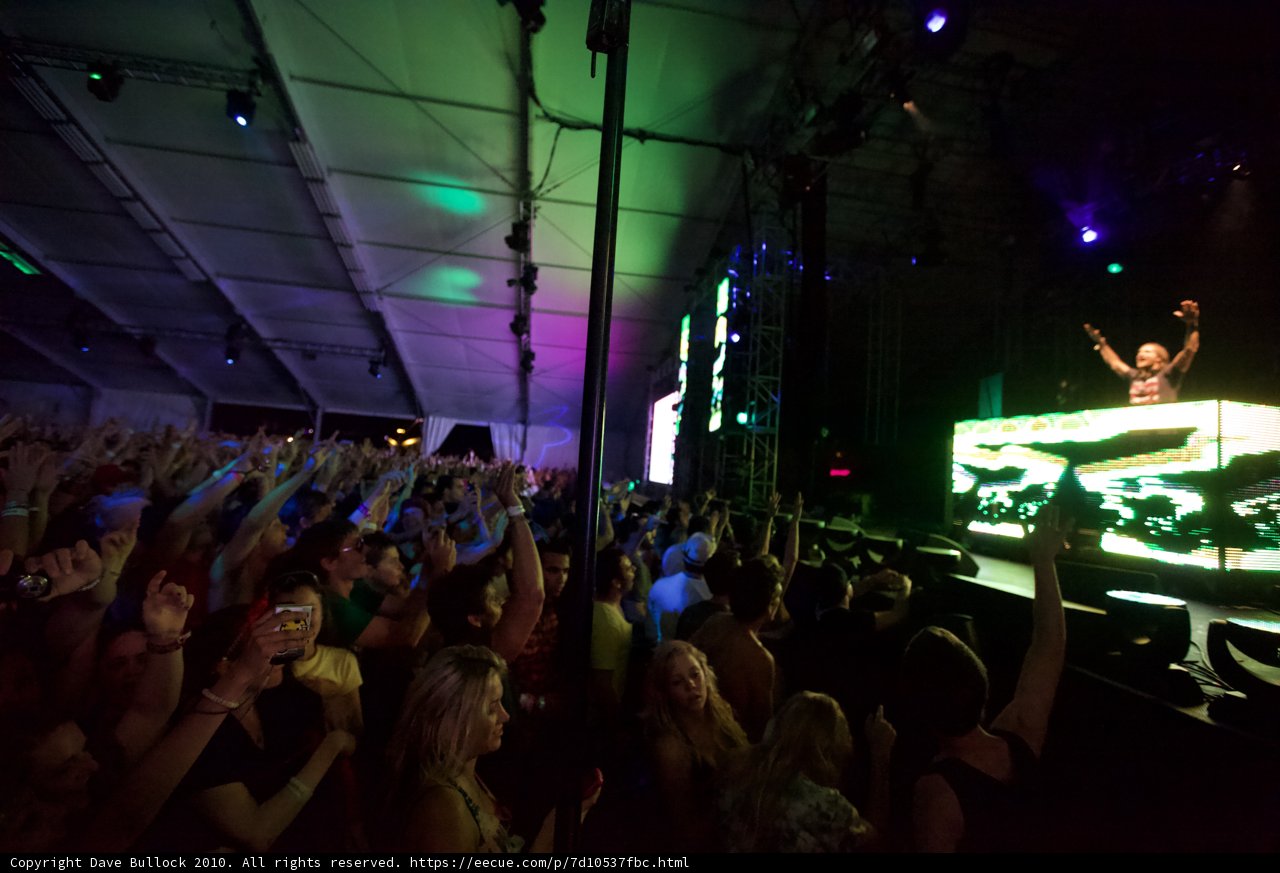 Urban Nightlife at Coachella Concert