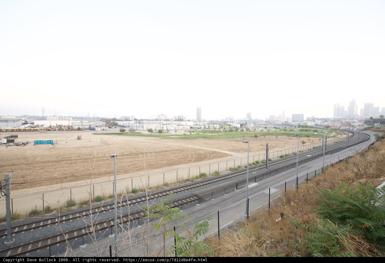 Cityscape From the Tracks