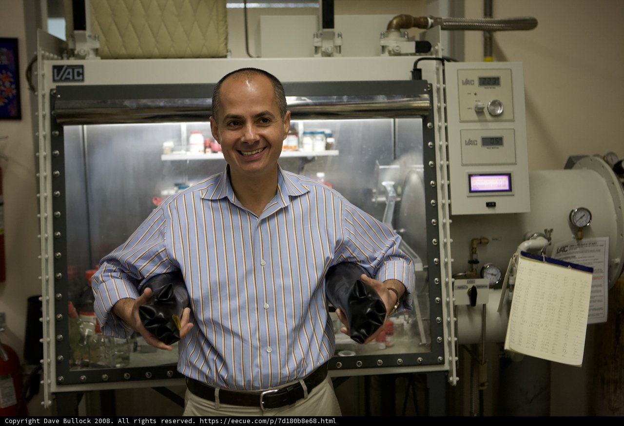 Nanotech Pioneer Omar M. Yaghi in Lab Coat