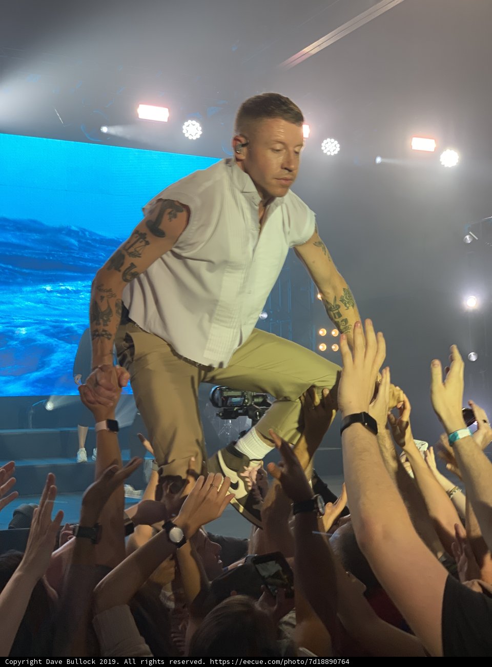 Skateboarding in the Crowd
