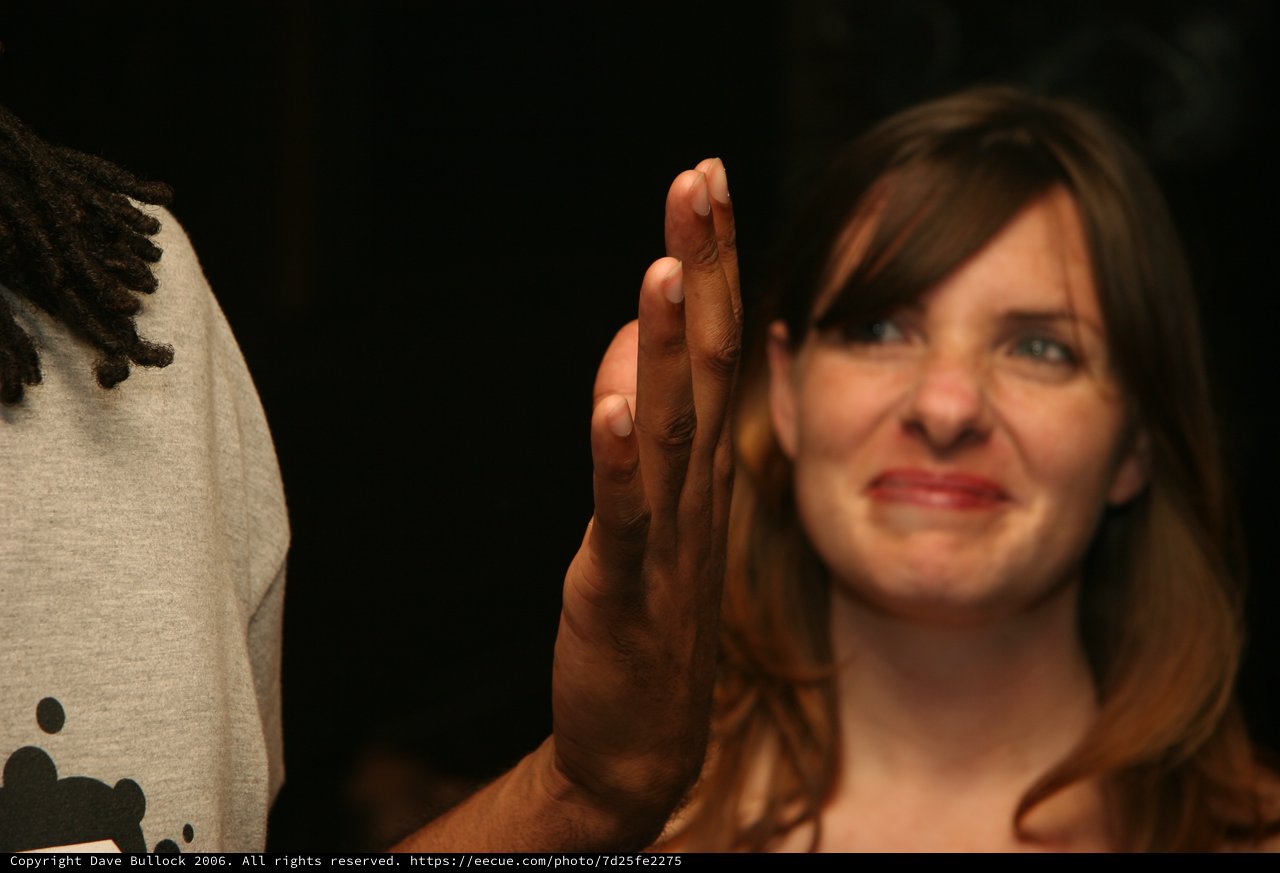 High Five Connection Between Two People