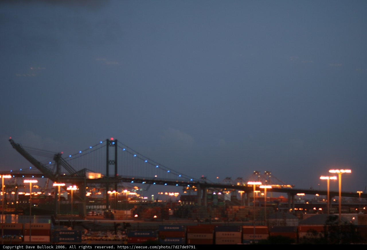 Illuminated Metropolis Bridge