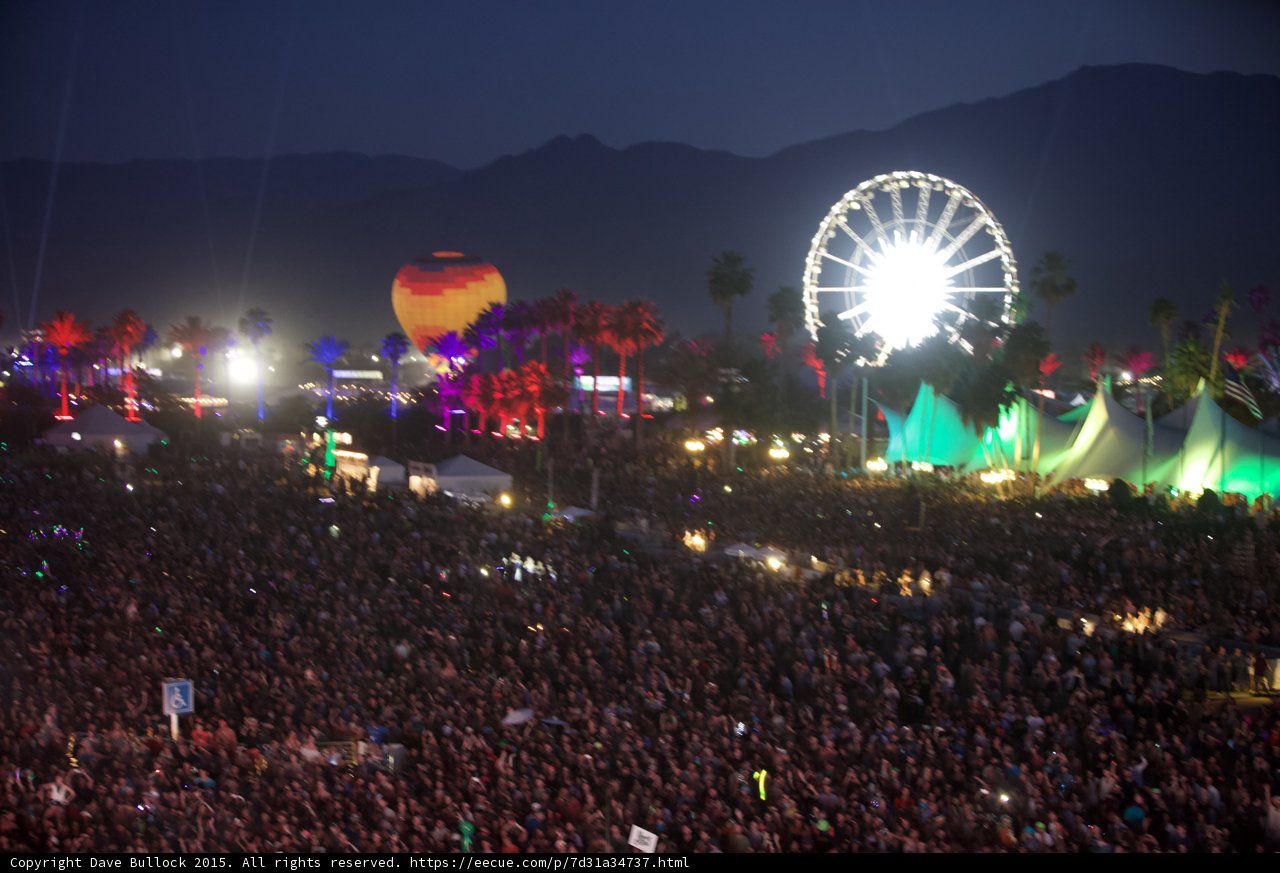 Nighttime Fun at Coachella