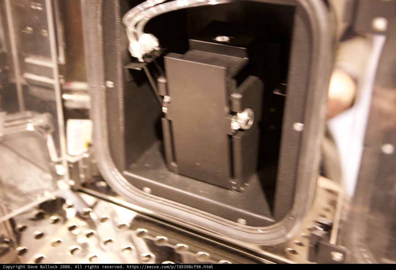 Mysterious Black Object in Metal Box