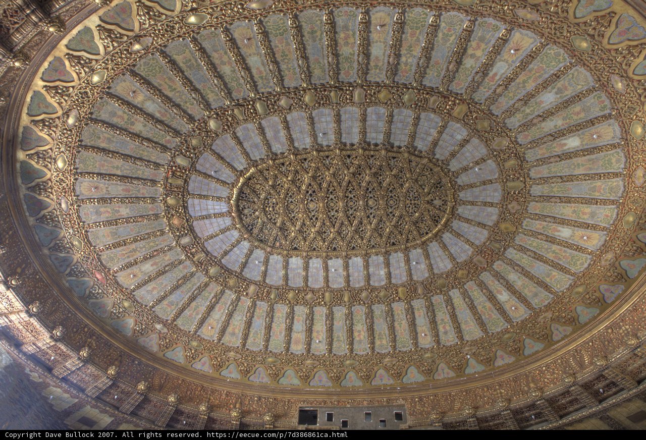 Magnificent Dome of Madrid's Cathedral