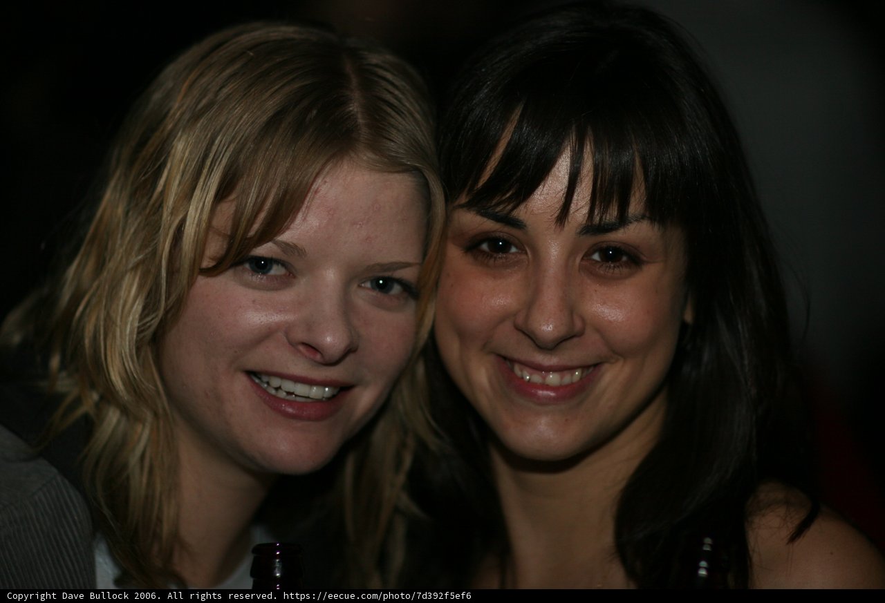 Happy Bride and Friend