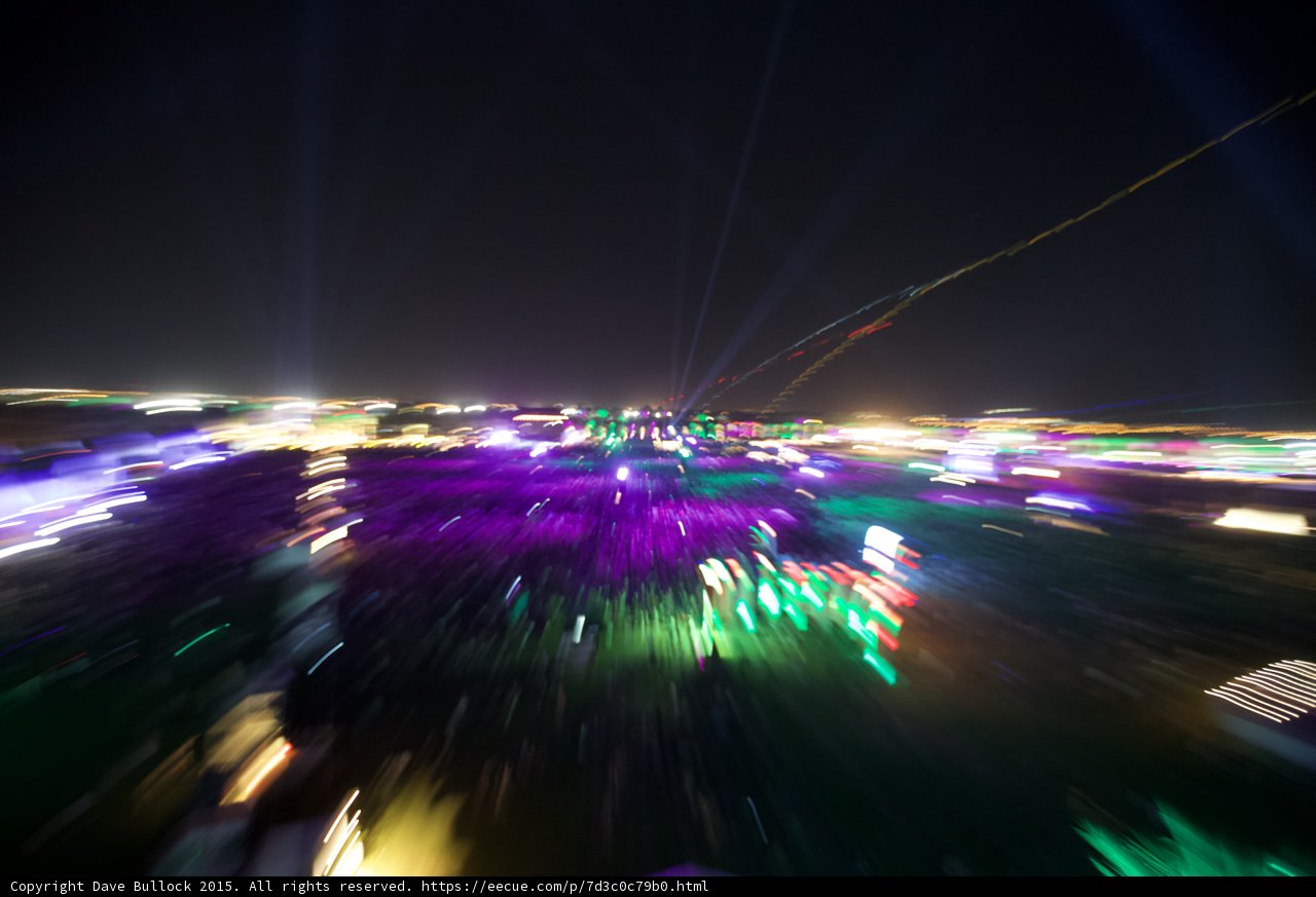 Blurred Metropolis Night Life