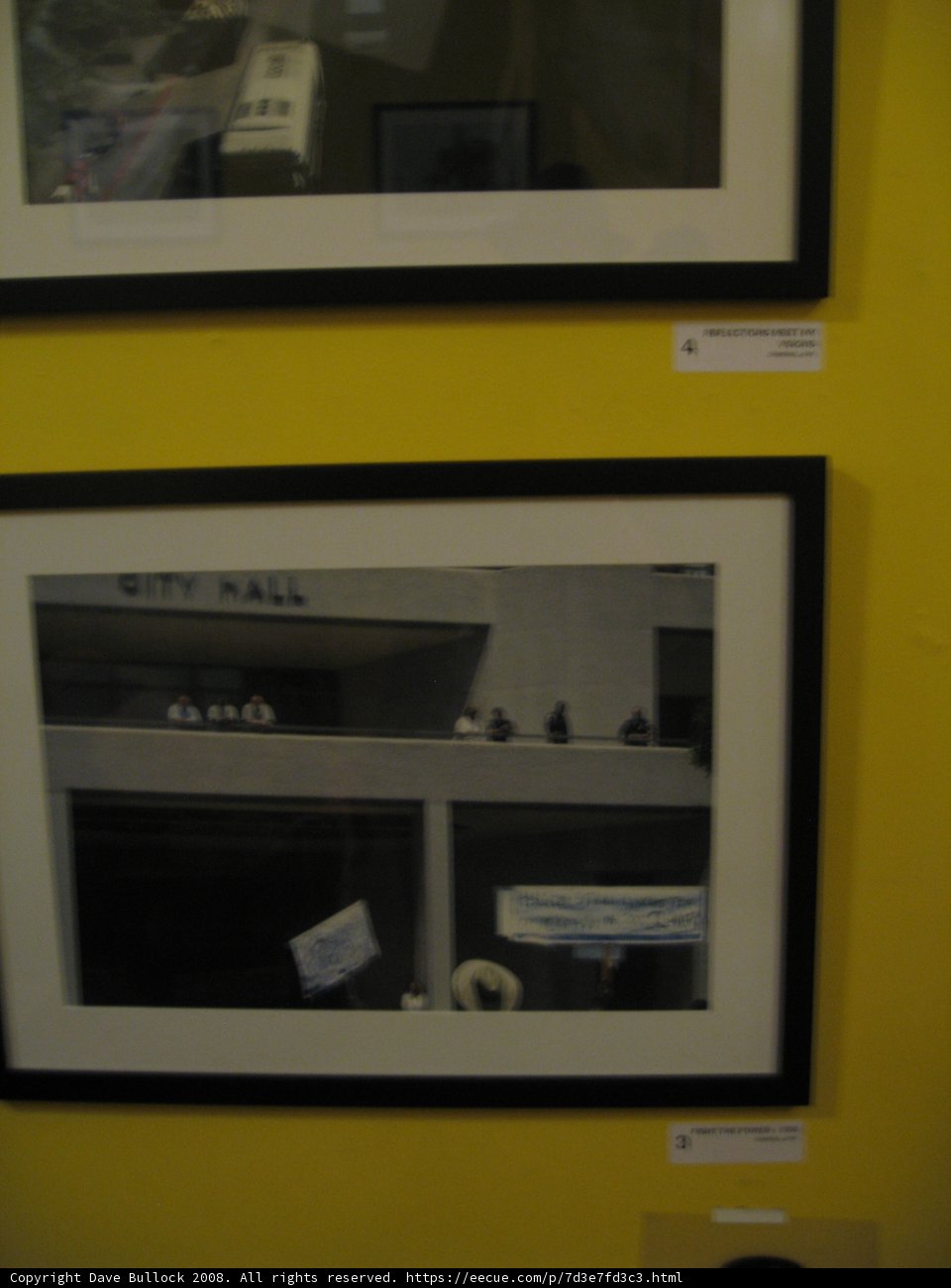 Framed Art on Display