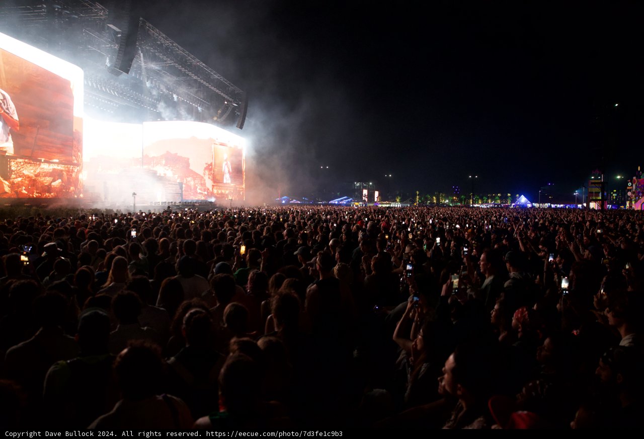 Electric Atmosphere Under the Stars: Coachella 2024