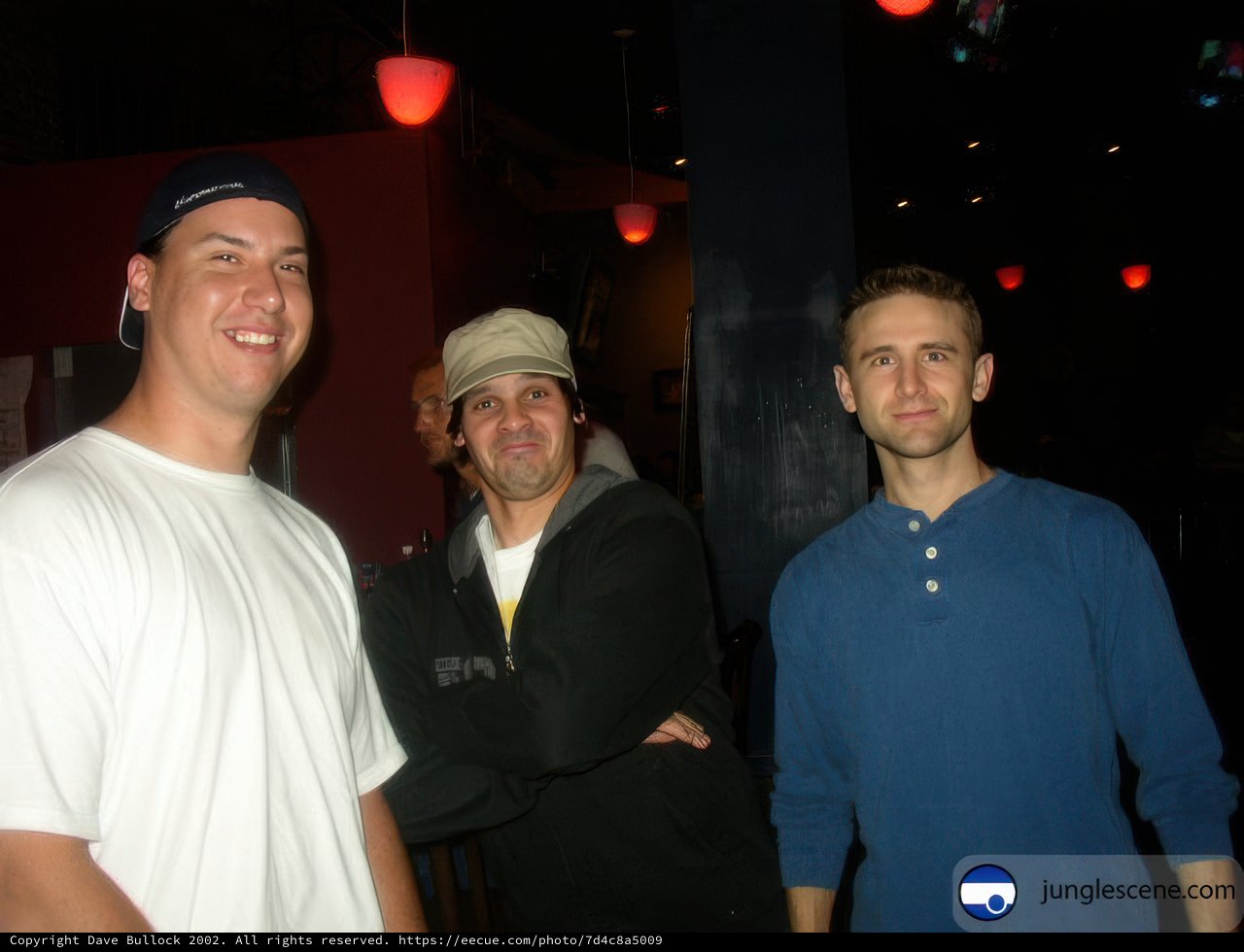 Three Men Cheers at the Bar