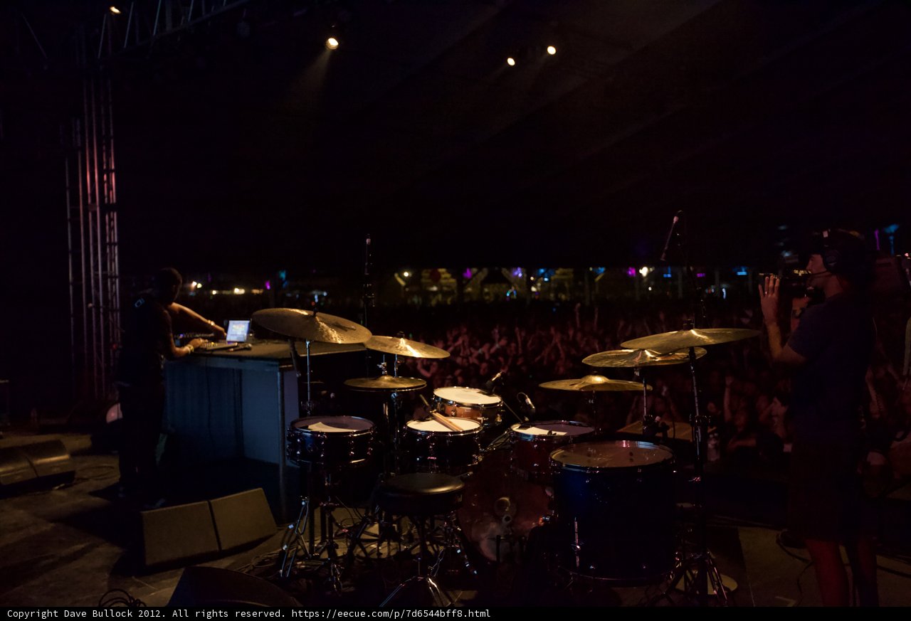 Rocking the Coachella Stage