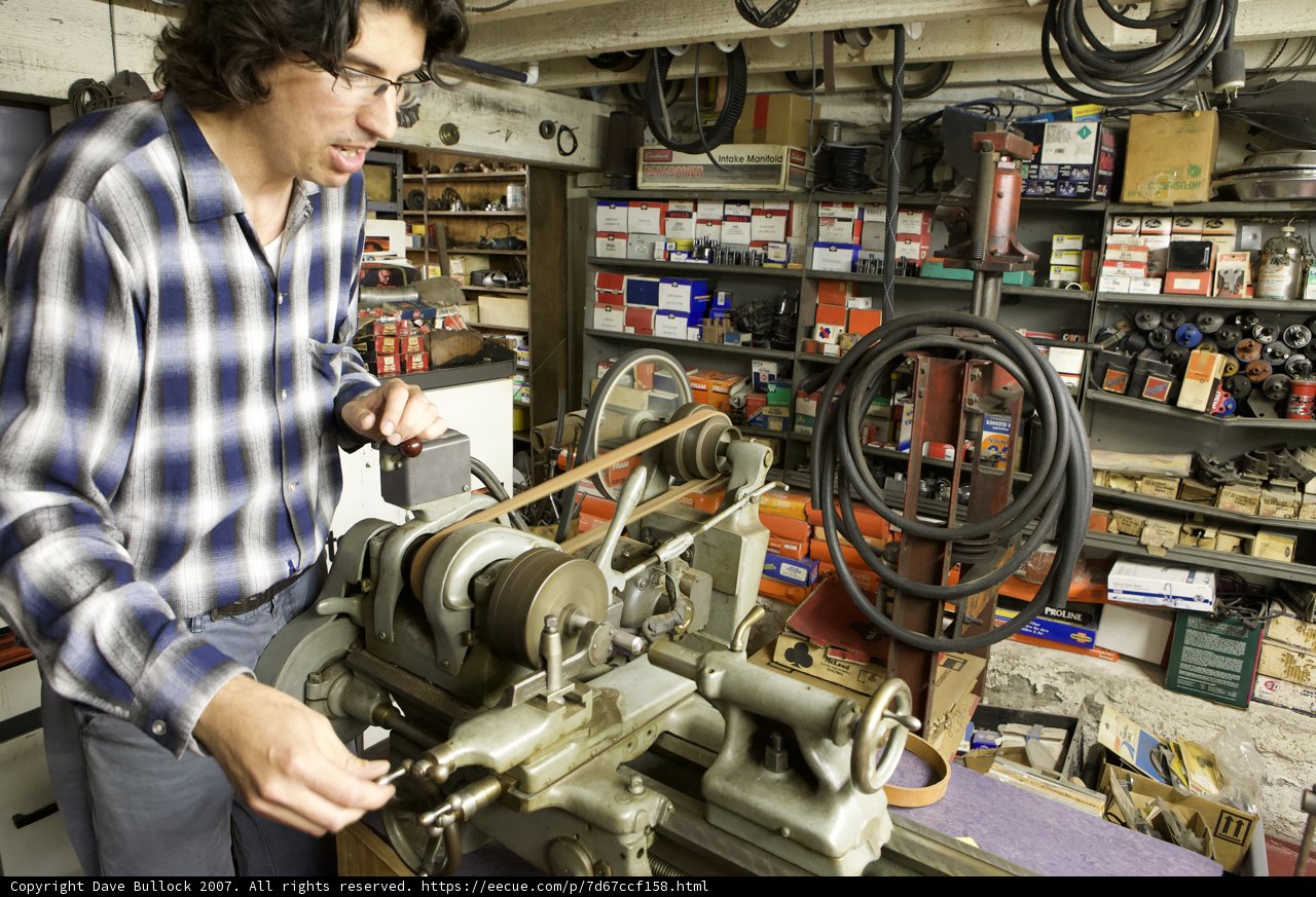 Working on the Machine