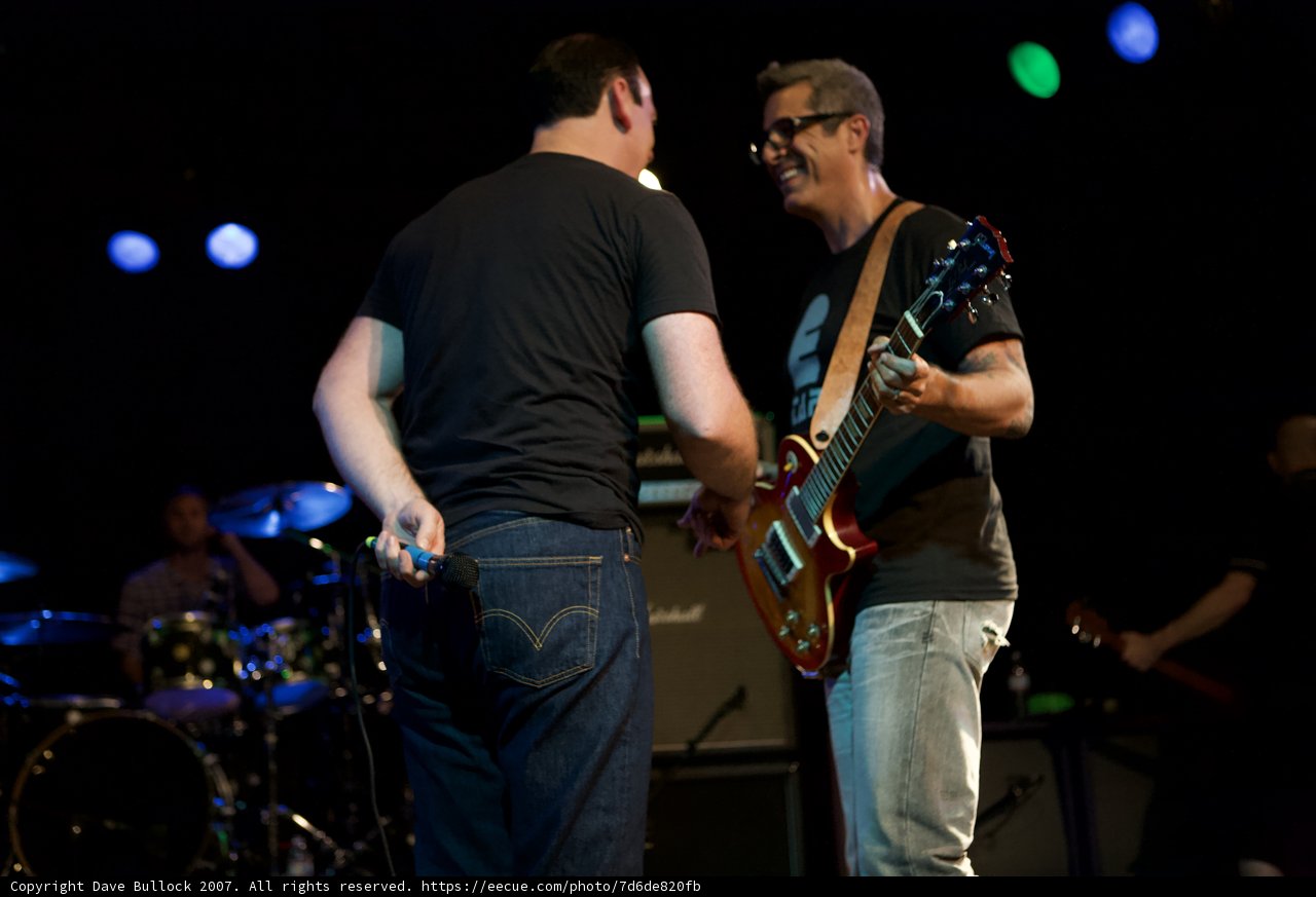 Bad Religion's Brett Gurewitz Meets Fans On-stage
