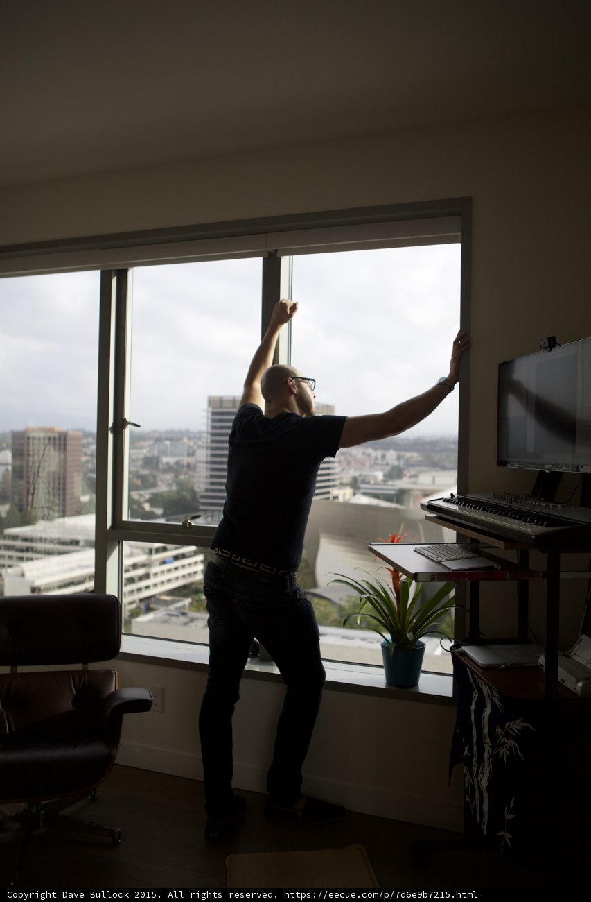 Stretching with City Views