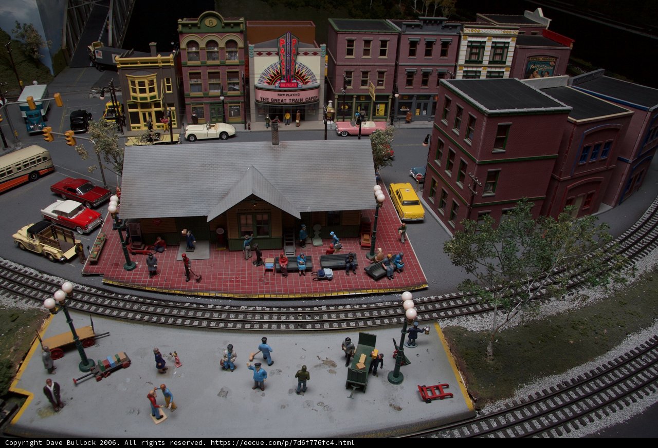 Urban Diorama Train Station