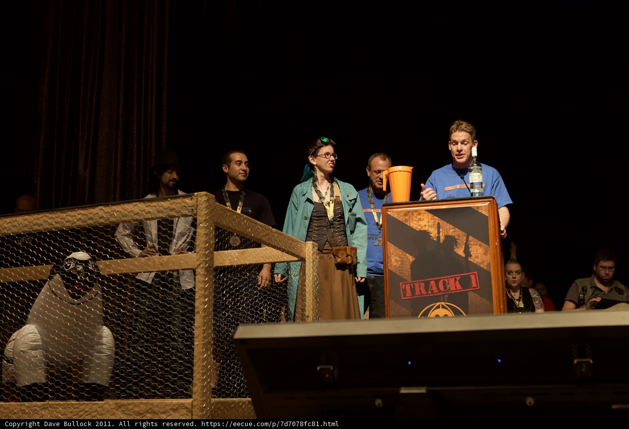 Podium Speech with an Audience