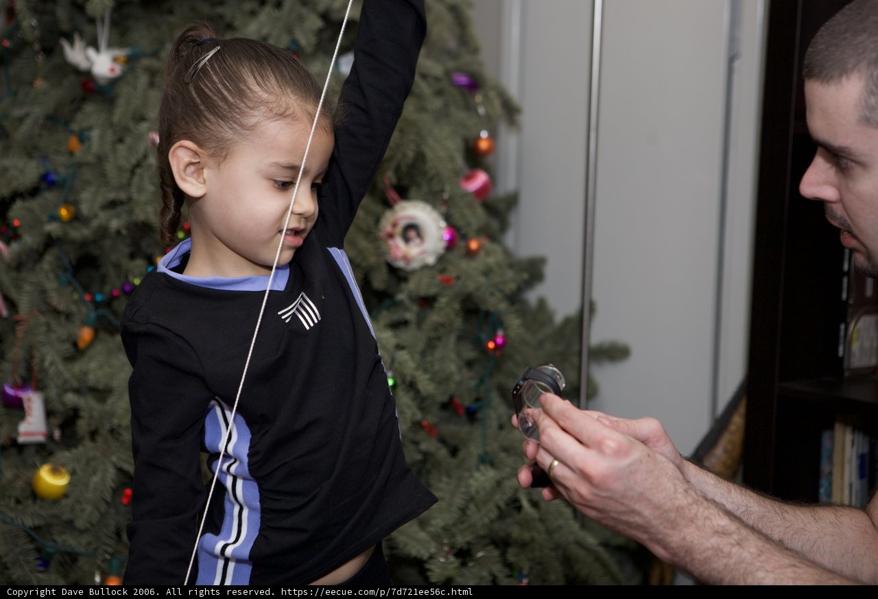 A Helping Hand with Christmas Decorations