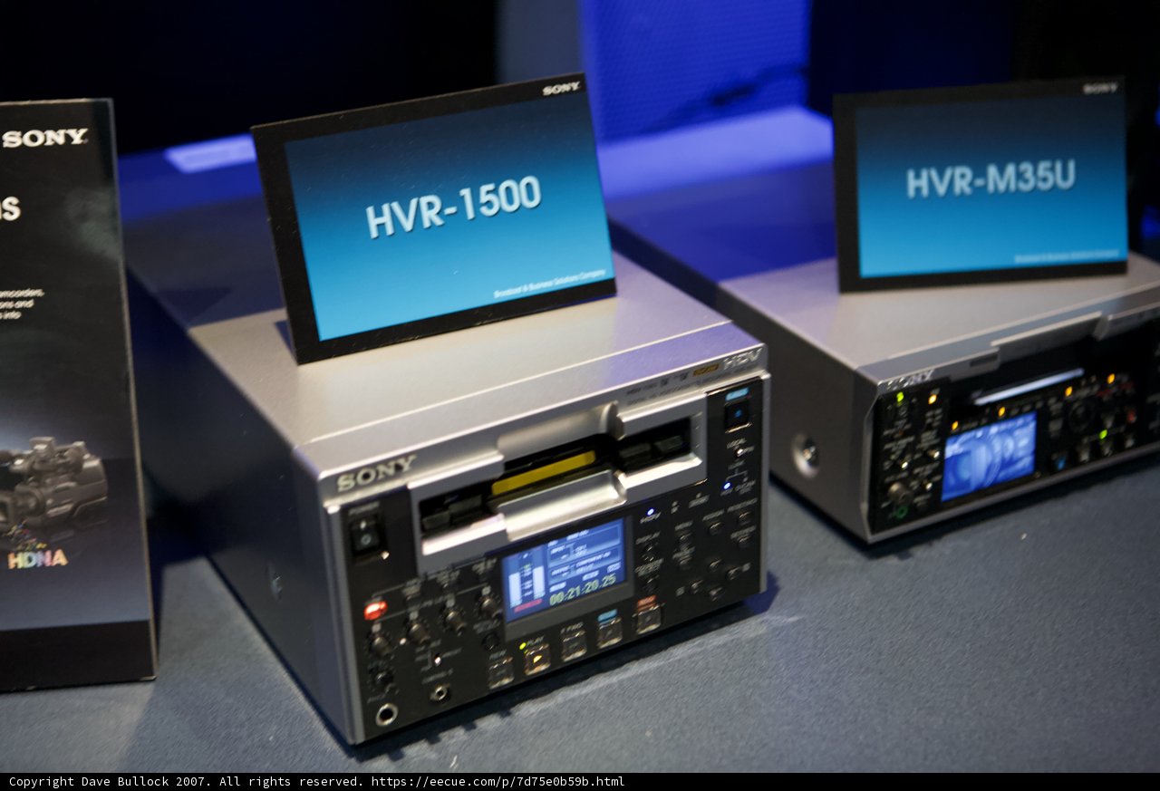 Sony Showcases Latest Electronics at DV07 Booth