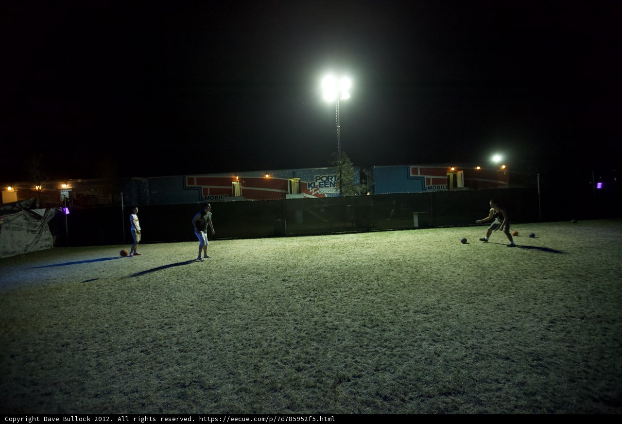 Night Game on the Land