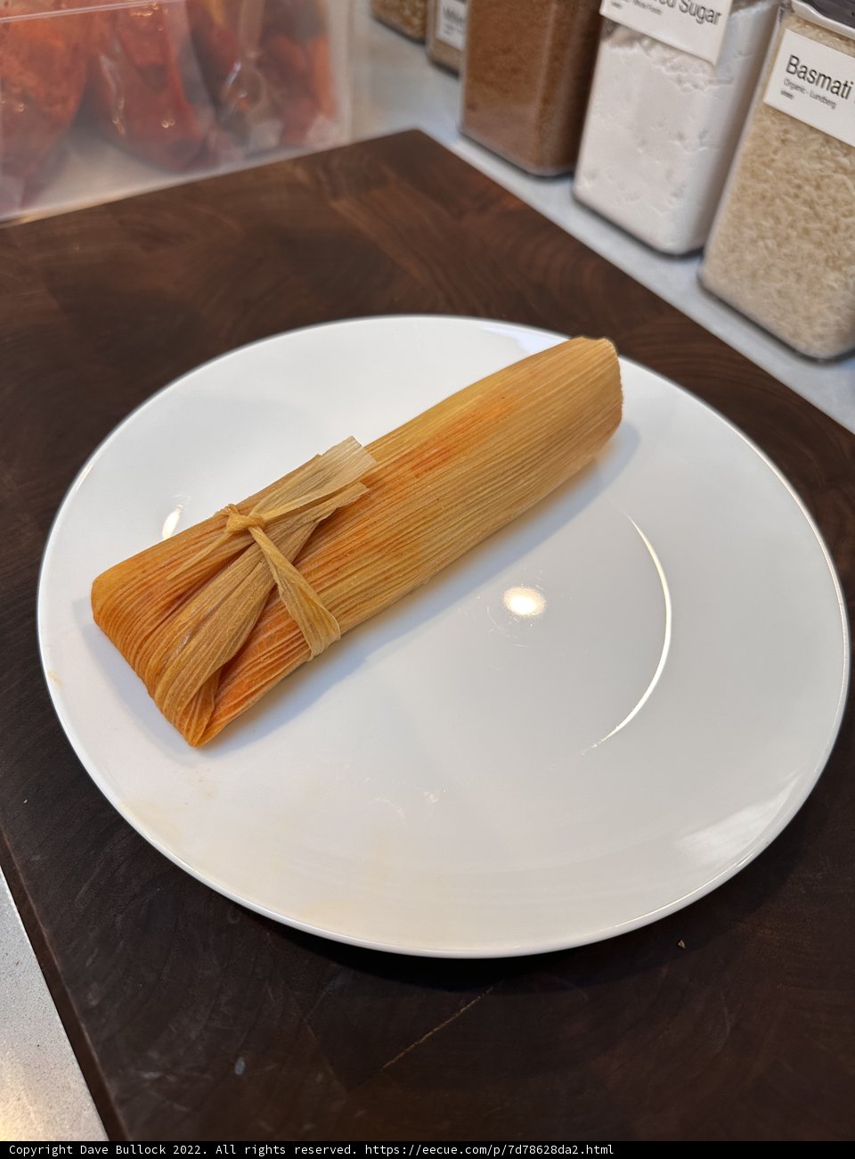 A Festive Tamale Plate