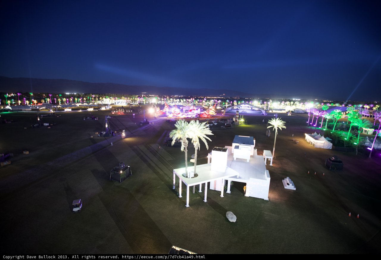 Nighttime Oasis