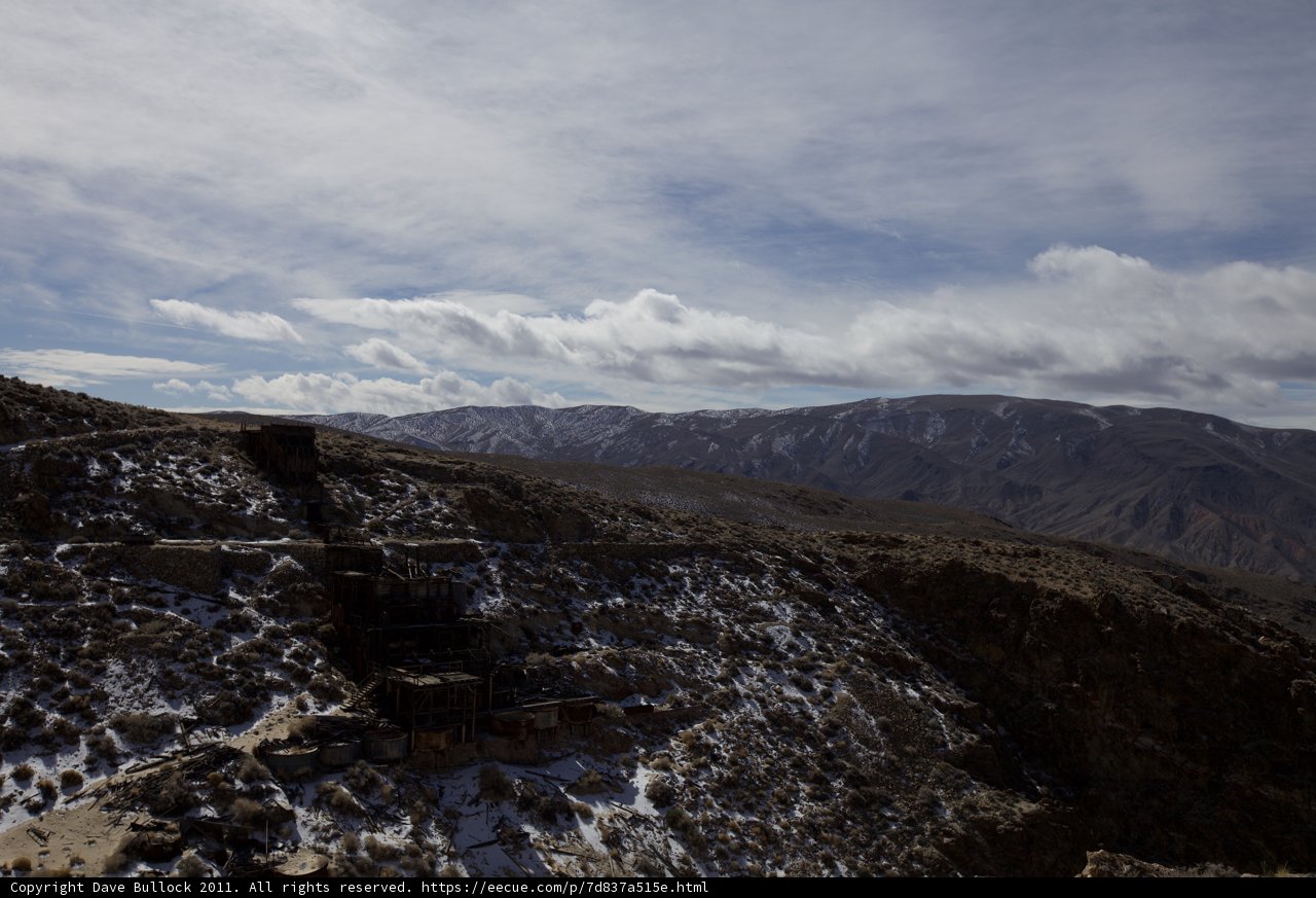 Majestic view of snow-capped mountains