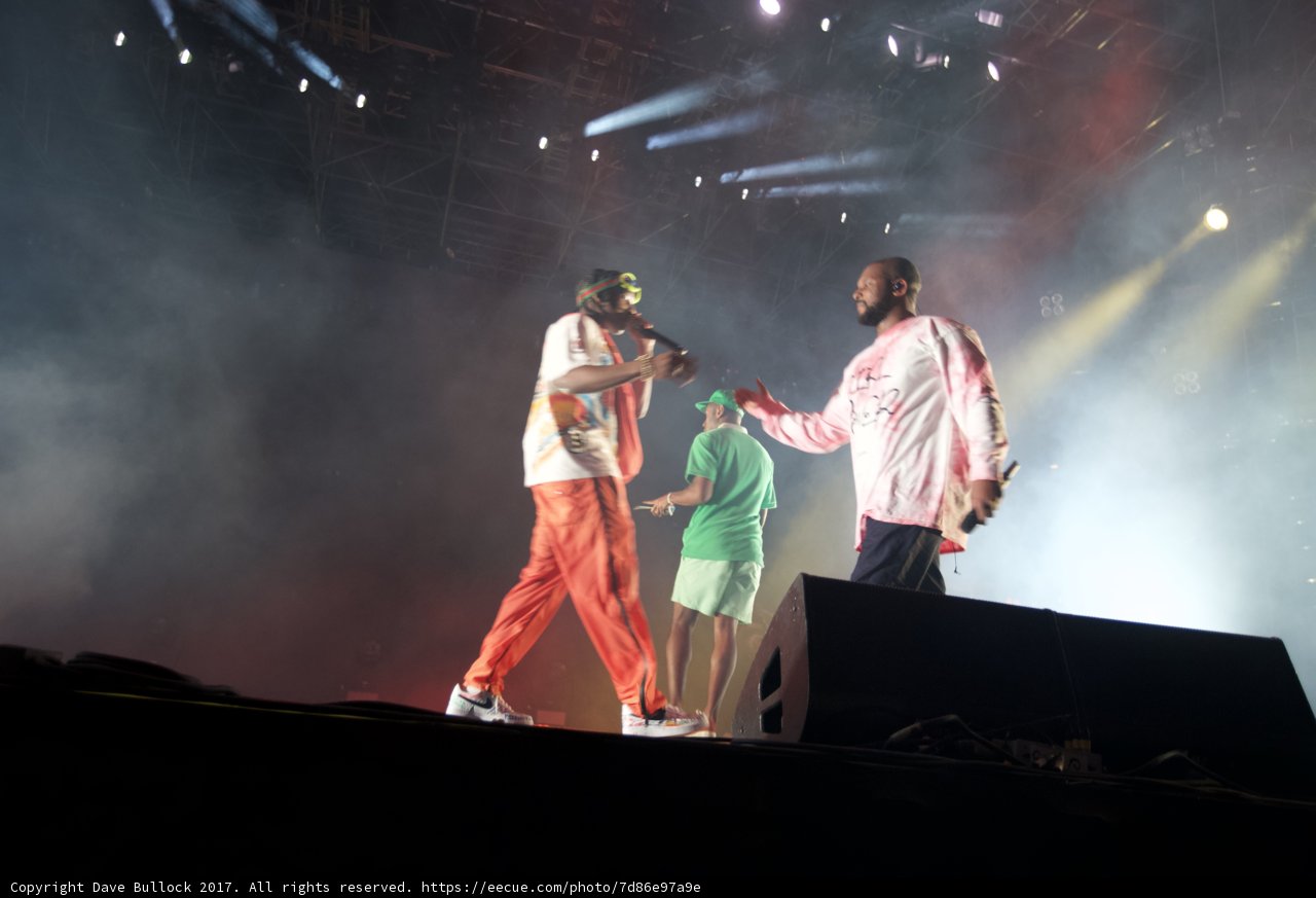 A Handshake on Stage