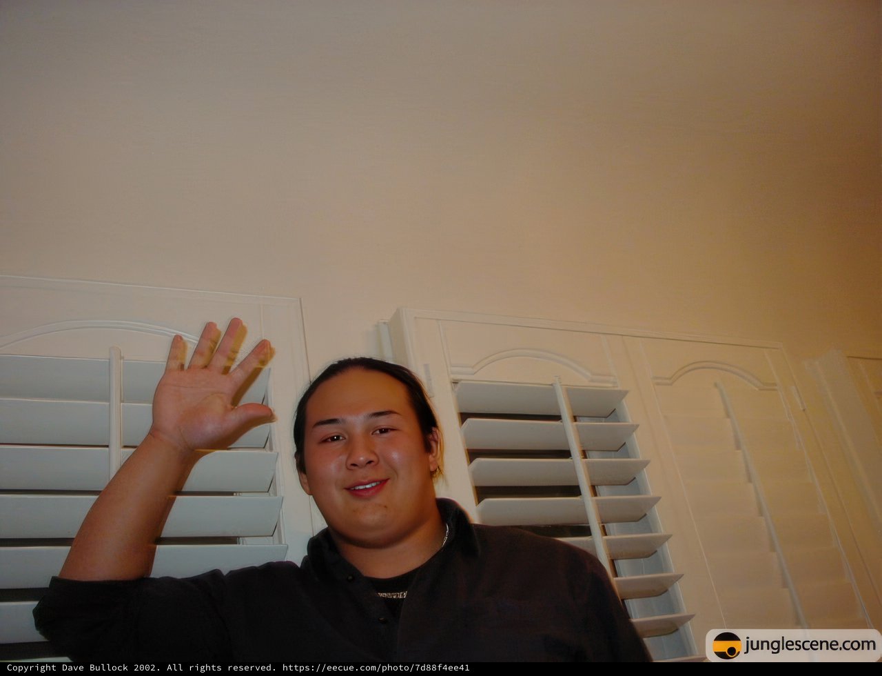 Waving Hello at the Dinner Party