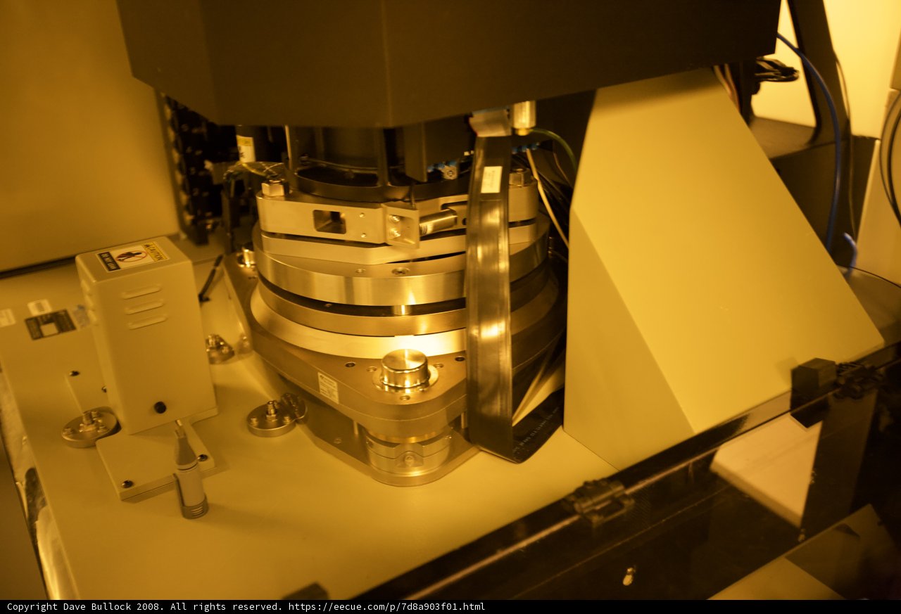 Nanomachine with Metal Object