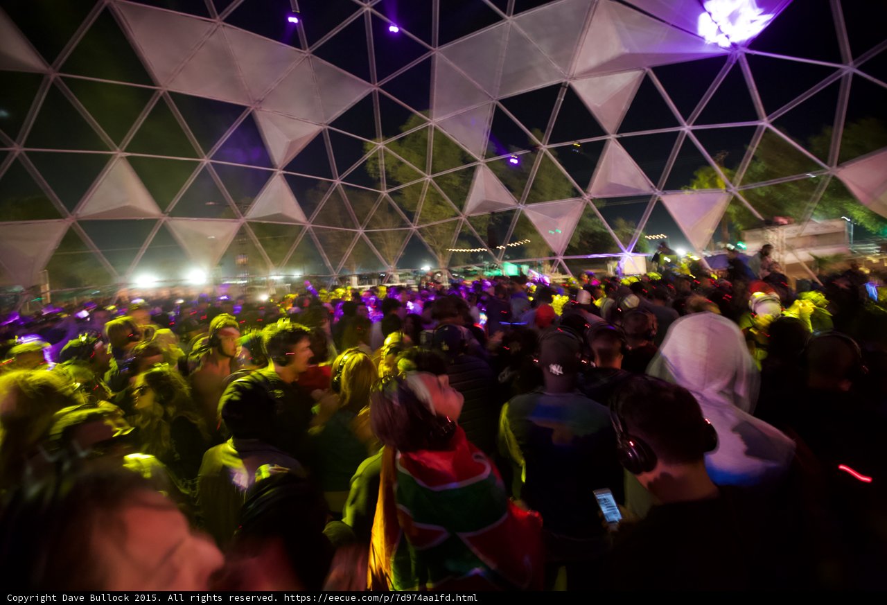 Silent Disco Crowd