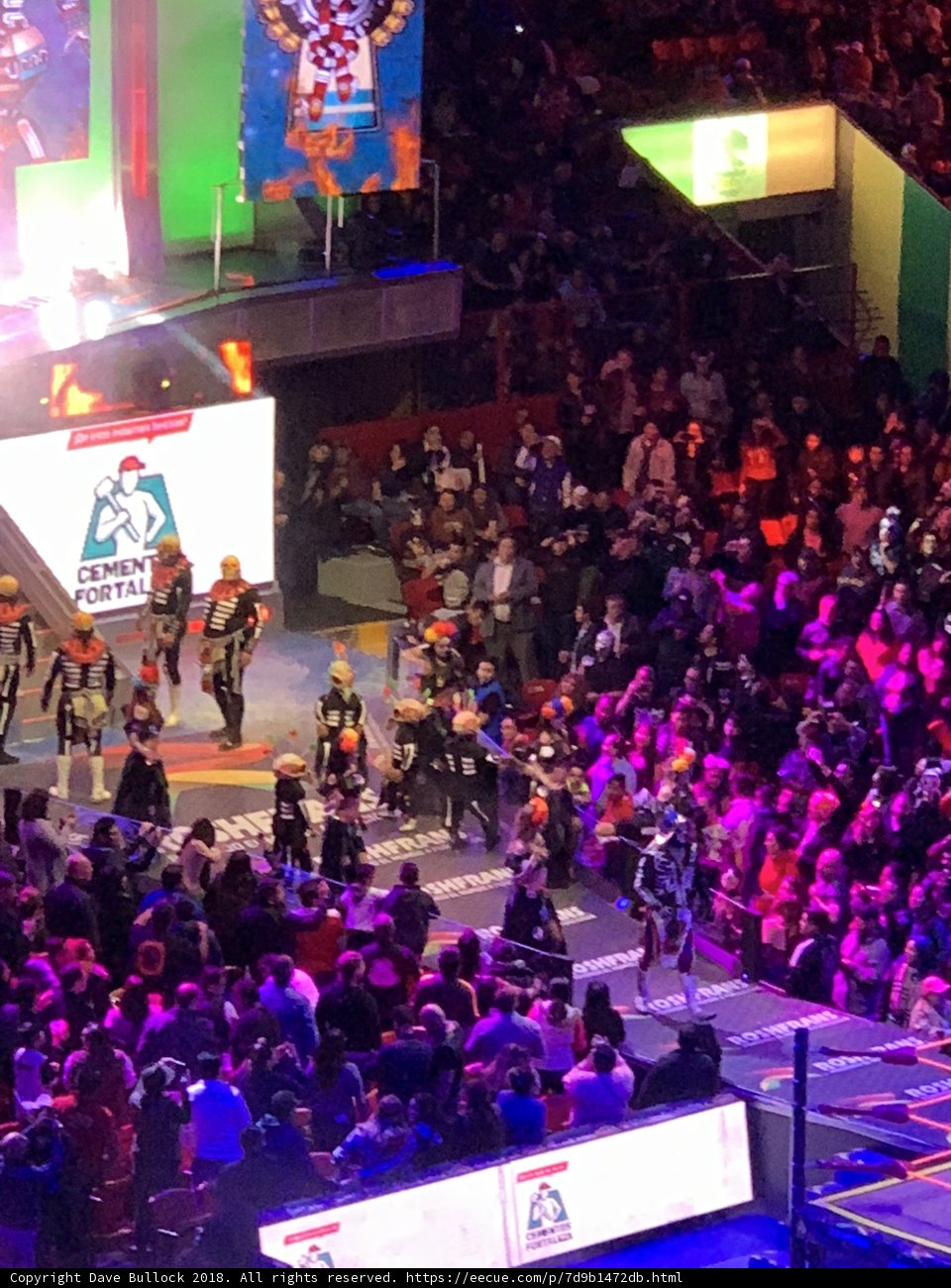 Night Life Wrestling Match Draws a Packed House