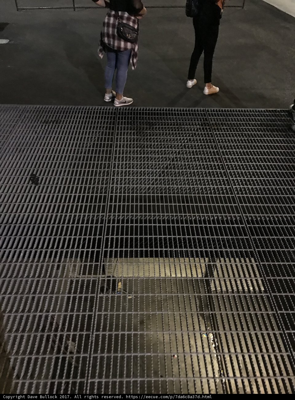 Walking on the Grate