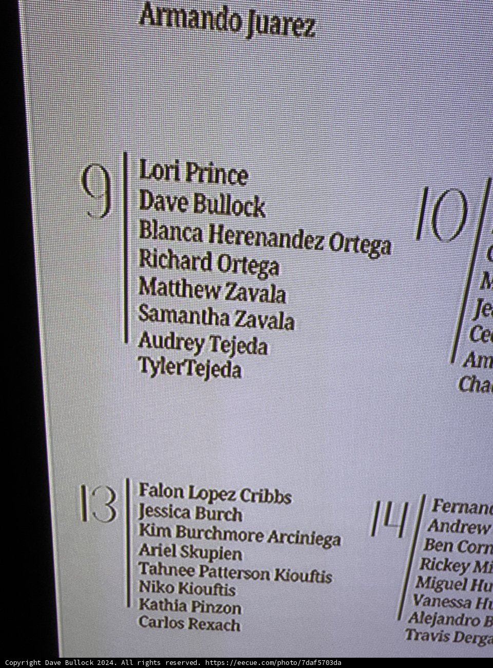 Names in Print