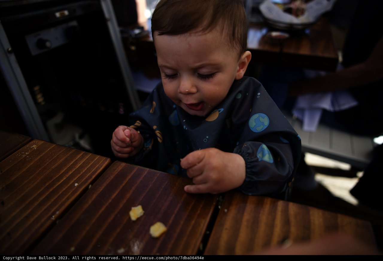Wesley's First Restaurant Experience