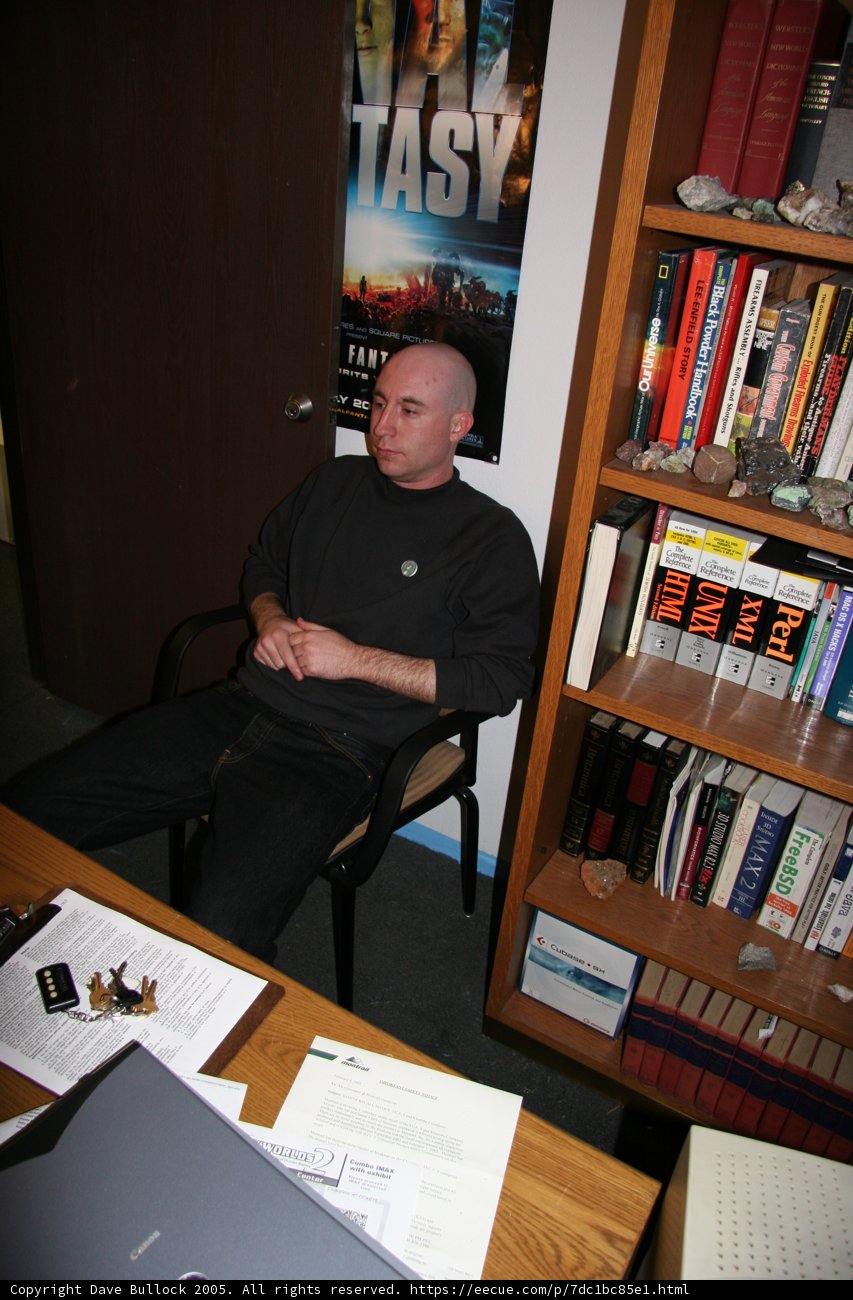 Eric W in his Personal Library