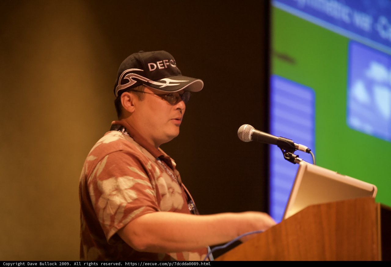 The Speaker at DEFCON 17