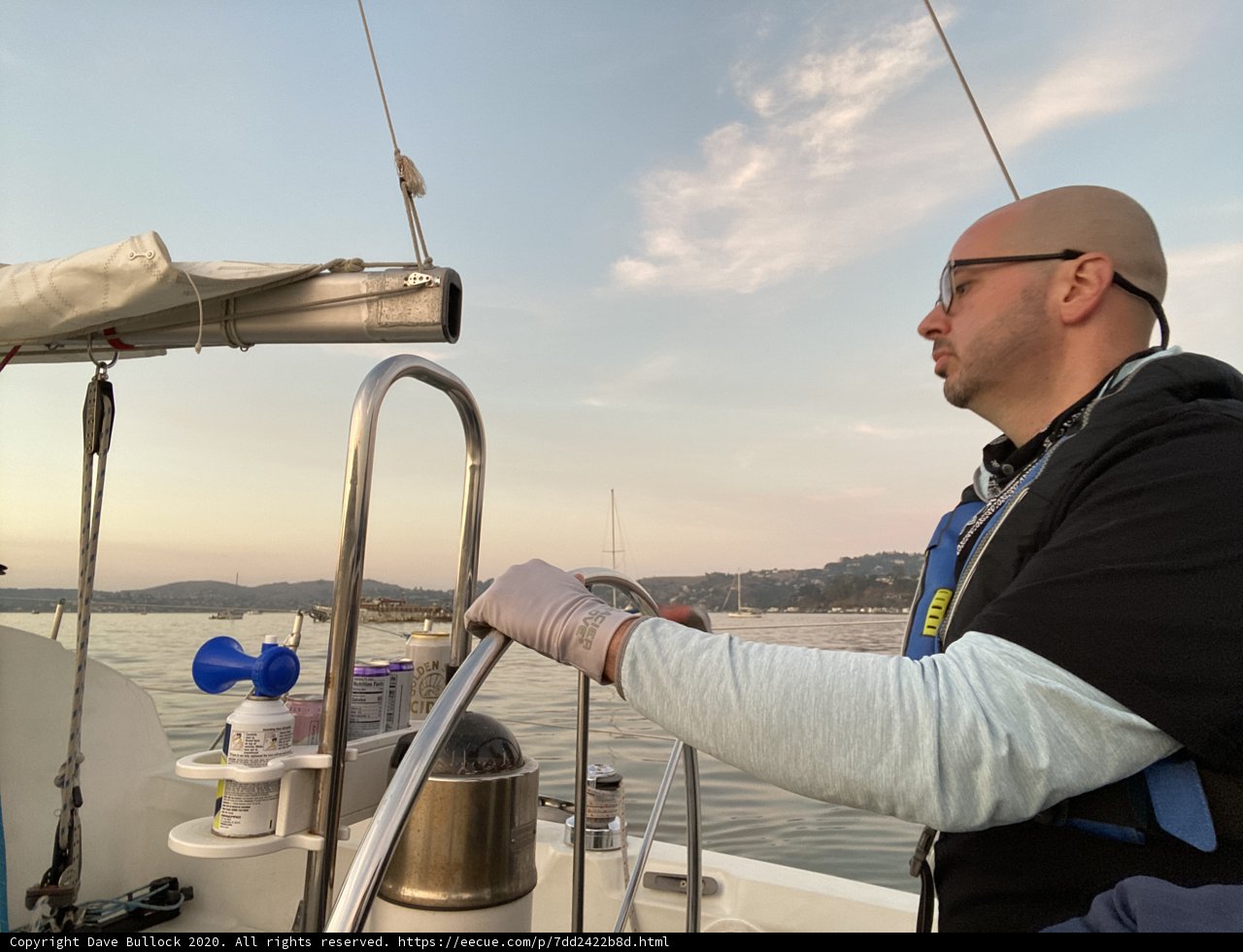 On the Bow of the Yacht