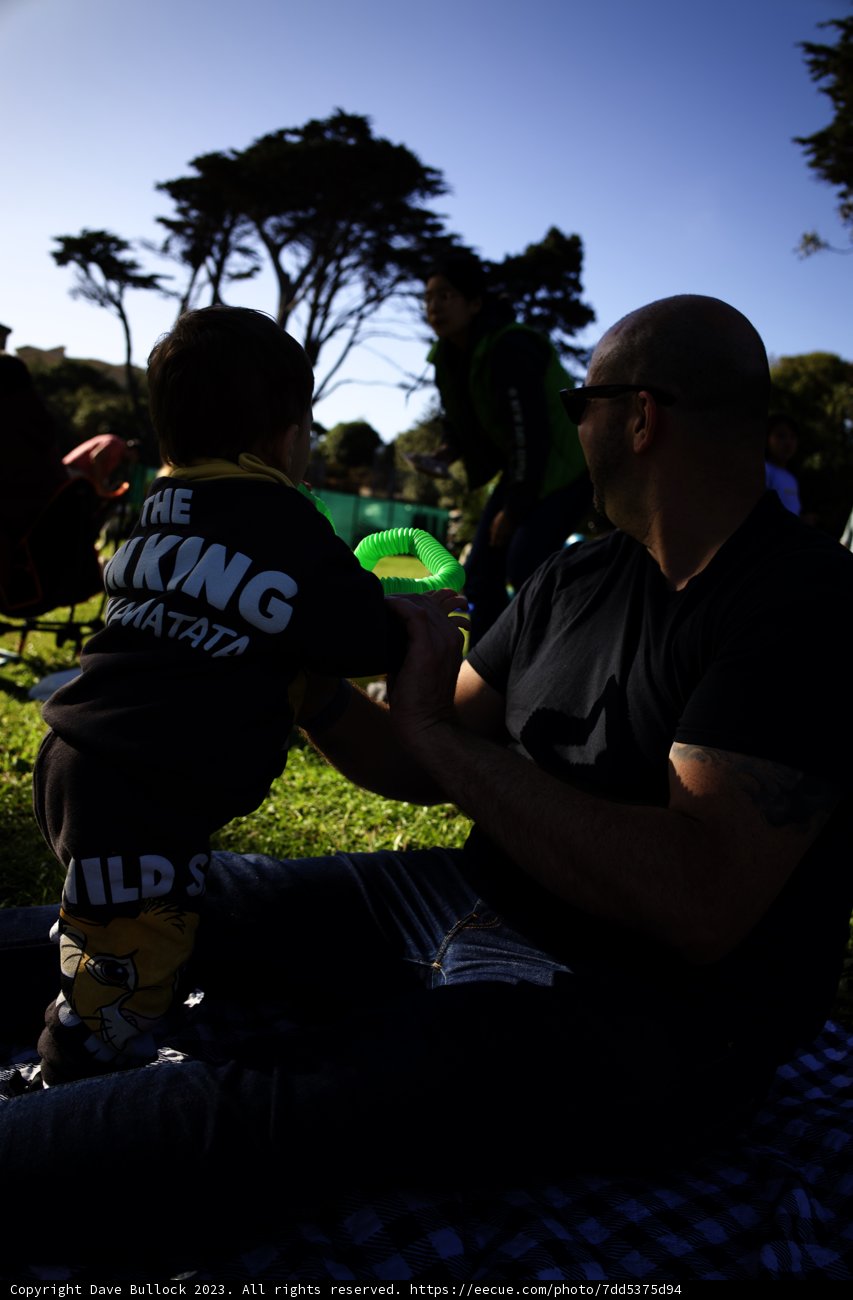 Serene Moments in the SF Zoo Sunset