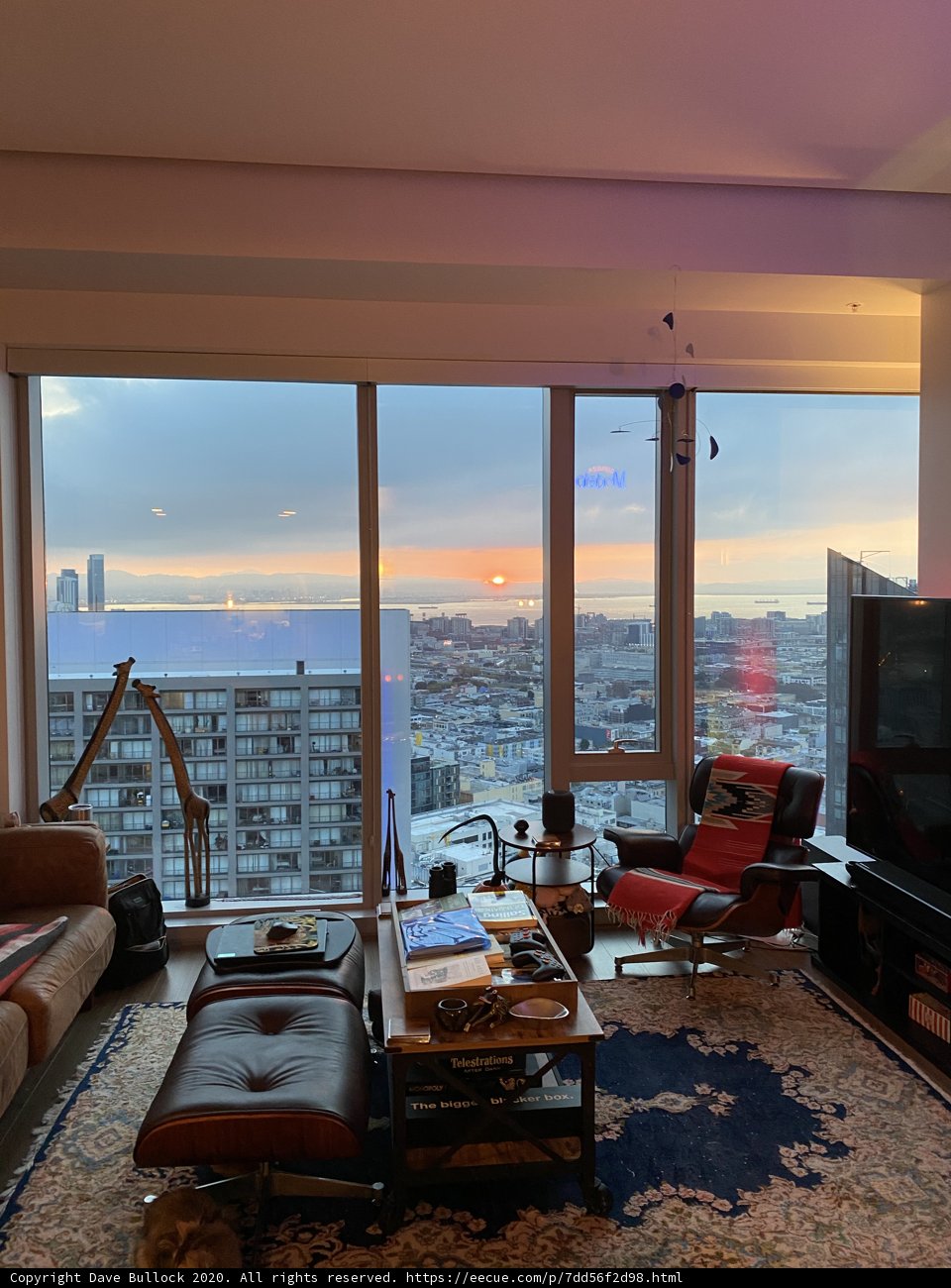 Urban Living Room with a View
