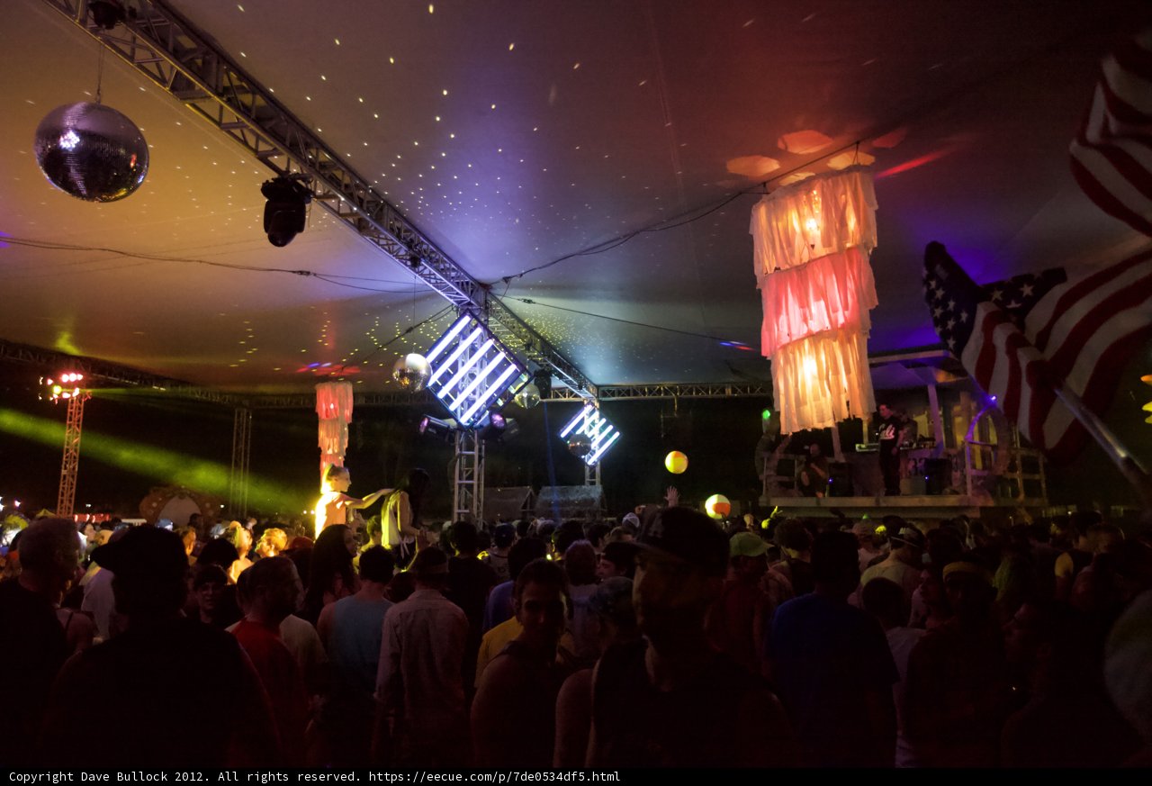 Lights and Music at Coachella Concert