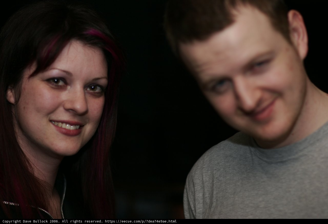 Happy Couple Smile for the Camera