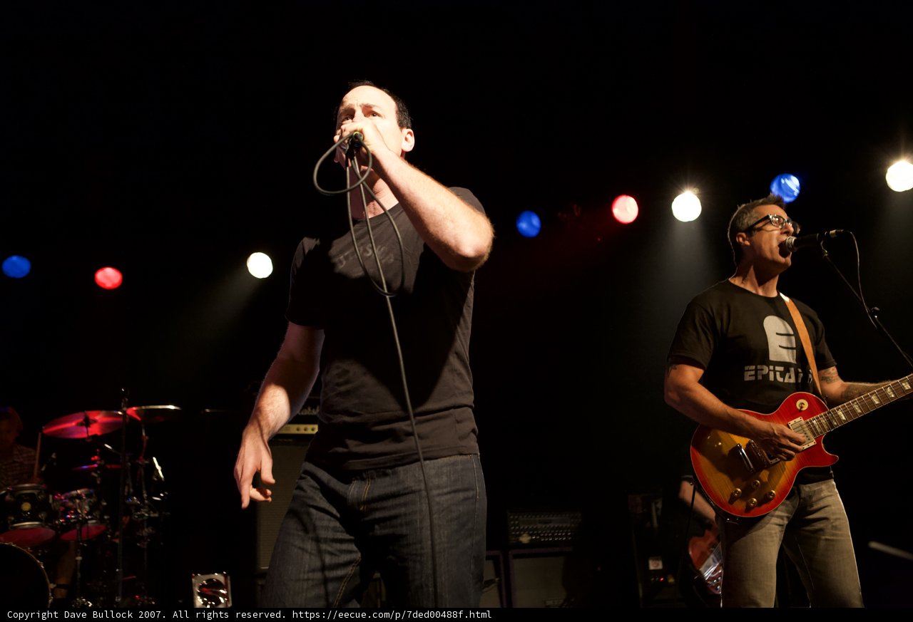 Musical Performance at 2007 Bad Religion Glasshouse Concert