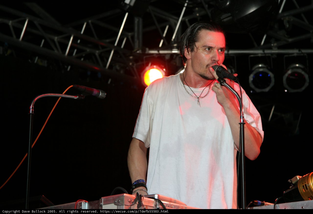 Mike Patton Rocks the Stage with Two Microphones