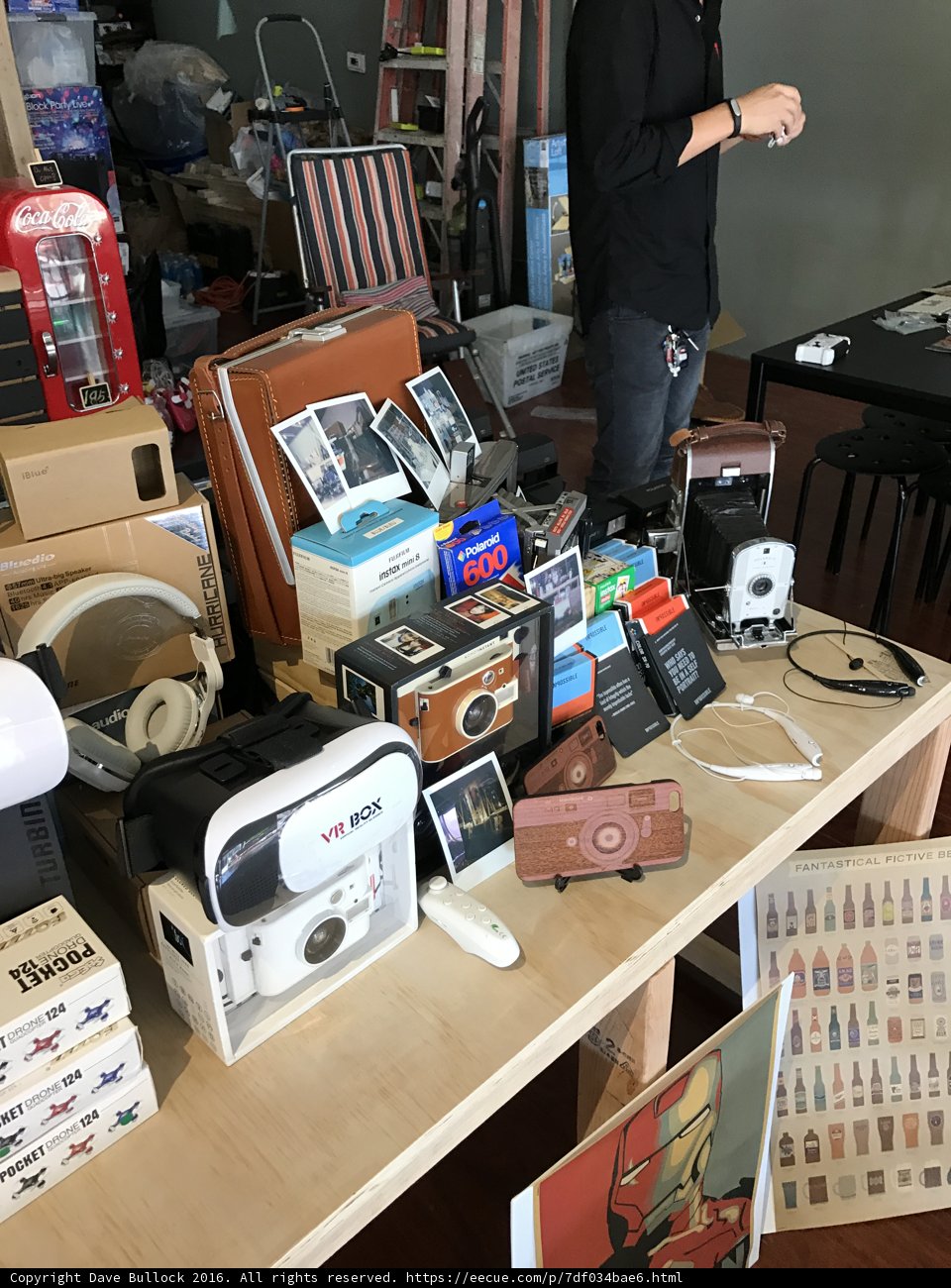A Busy Workspace